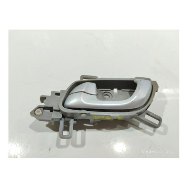 Maçaneta Interna Traseira Esquerda Honda Civic 2014 Cinza Traseira