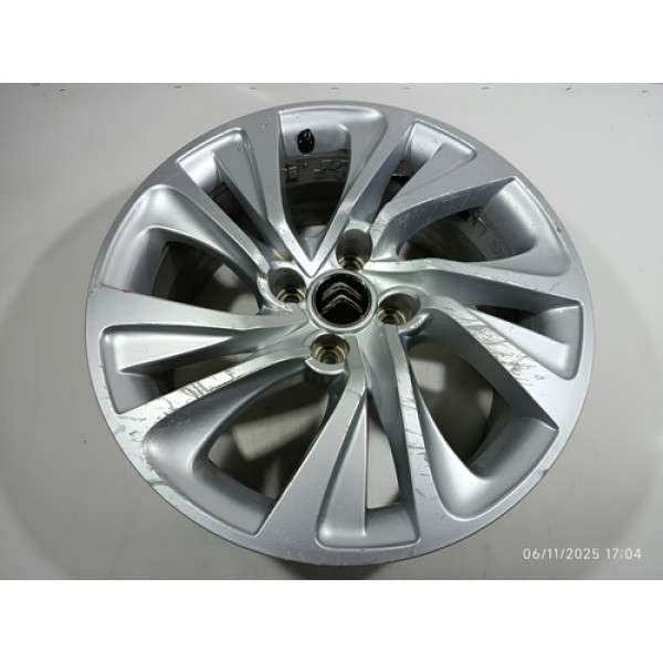 Calota Aro Pneu Citroen C4 Lounge R17 Prata