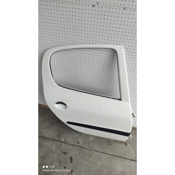 Porta Traseira Lado Direito Peugeot 206 2005  Traseira Direito Branco