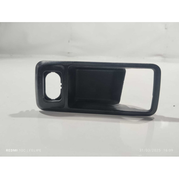 Moldura Dianteira Direita Do Botão Vidro Ford Focus 09/2012 Preto