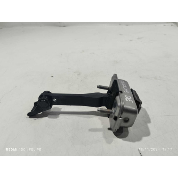 Limitador De Porta Dianteiro Esquerdo Peugeout 2008 2019 Preto