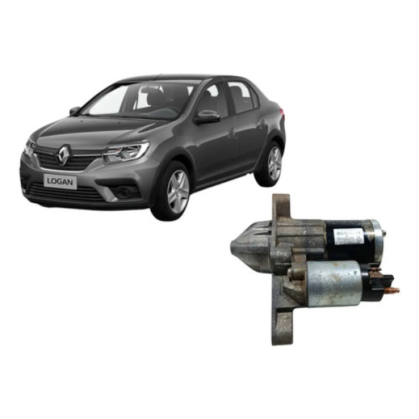 Motor Partida Arranque Logan Sandero 1.6 16v 2017