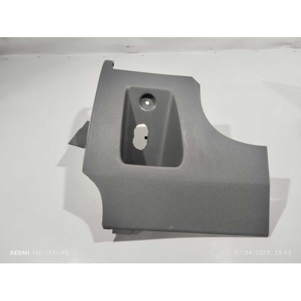 Acabamento Esquerdo Do Painel Ford Focus 2008/2013 (compare) Cinza