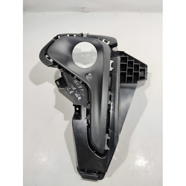 Grade Esquerda Do Farol De Milha Onix Plus 2021/2024 Preto Esquerdo