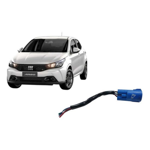 Plug Chicote Ventoinha Fiat Argo Mobi Strada 2019 Compare