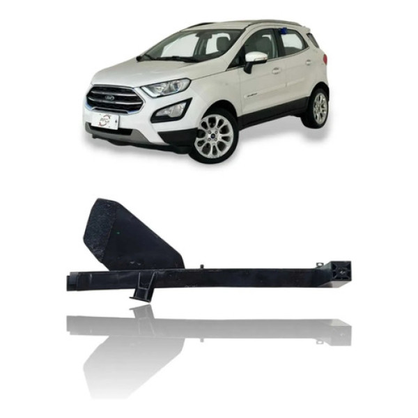 Guia Vidro Porta Dianteiro Esquerdo Ecosport Titanium 2018 Preto