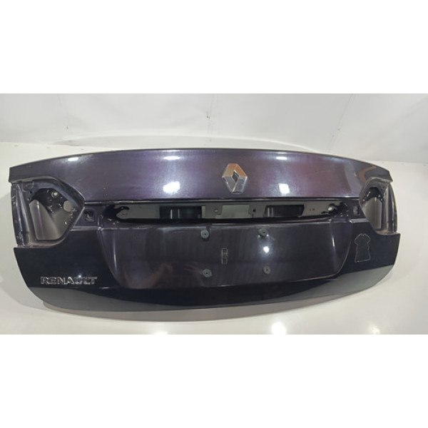 Tampa Traseira Renault Fluence 2.0 Dynamique 2017 Violeta-escuro