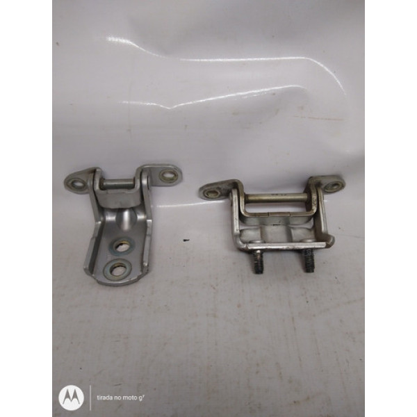 Par De Dobradiça Da Coluna Porta Trasei Esquer Nissan Tiida