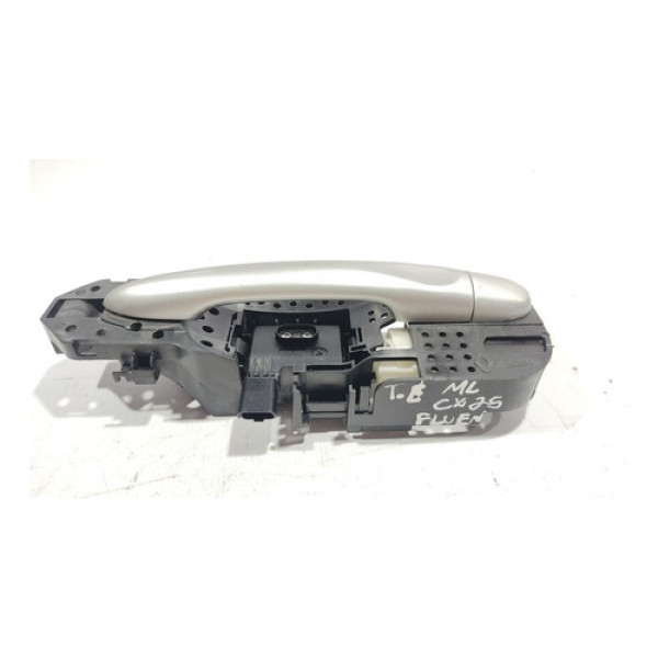 Maçaneta Externa Traseira Esquerda Renault Fluence (cx25) Cinza