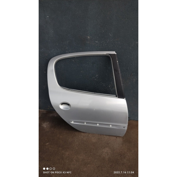 Porta Traseira Direita Peugeot 207 2009-2014  Traseira Direito Cinza