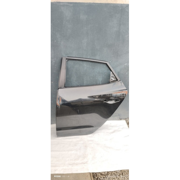 Porta Traseira Esquerda Hyundai Ix35 2011-2015  Traseira Esquerdo Preto