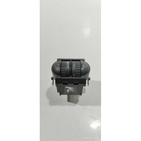 Botão Regulagem Do Farol Luz Jetta 2008 2.5 Cx 101 Preto