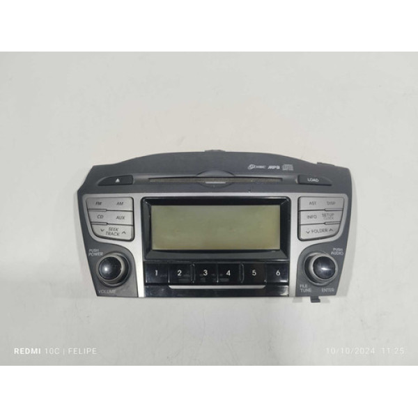 Display Rádio Ix35 2012 (display Manchado Bolha S/garantia 