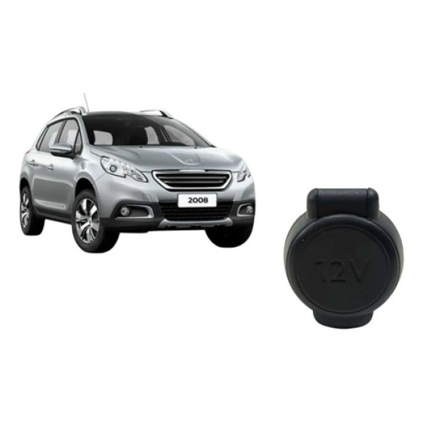 Tomada Peugeot 2008 1.6 2015 2022 Cód 966610537700 Preto