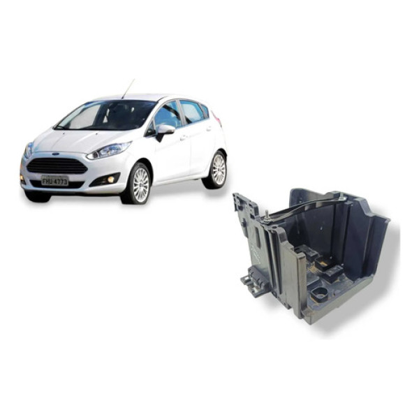 Suporte Caixa Trava Bateria Ford New Fiesta 1.6 2016