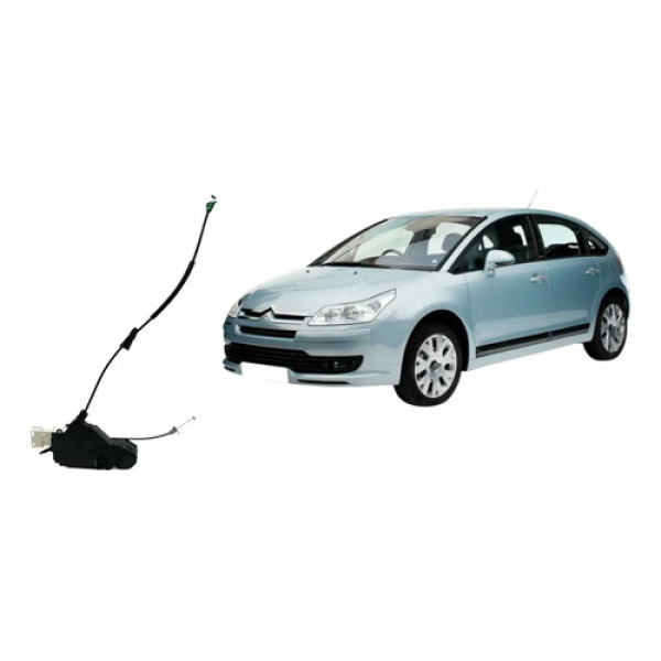 Fechadura Porta Dianteira Direita Citroen C4 Pallas 08 2012
