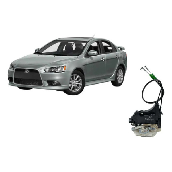Fechadura De Porta Traseira Esquerda Mitsubishi Lancer 2014