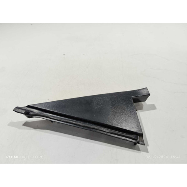 Acabamento Externo Da Porta Traseira Direita New Fiesta 2016 Preto