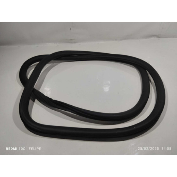 Borracha Porta Carroceria Traseira Direita Cruze Sedã  2018 Preto