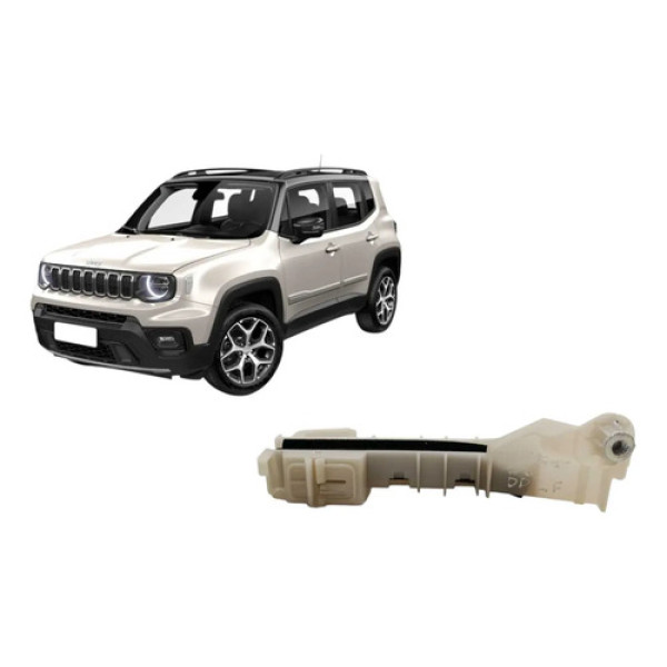 Guia Vidro Dianteiro Direito Ld Fechadura Renegade 1.3  2025 Branco