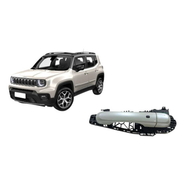 Maçaneta Porta Dianteira Direita Renegade Sahara 1.3 2025 Branco Dianteira