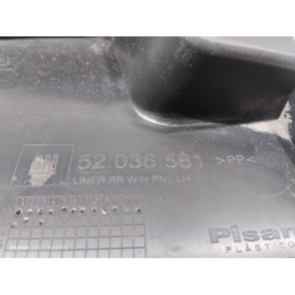 Parabarro Lameiro Traseiro Esquerdo Chevrolet Spin 2013