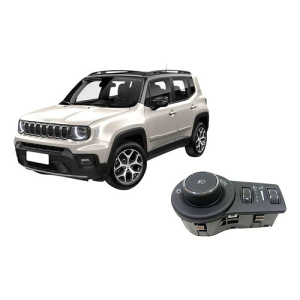 Botão Farol Luz Painel Milha Renegade Sahara 1.3 T270 2025