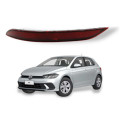 Refletor Parachoque Traseiro Esquerdo Polo Tsi Higline 2023 Vermelho