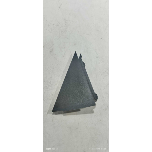 Moldura Porta Traseira Esquerda Externa Hyundai Elantra 2013 Preto