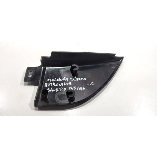 Moldura Interna Retrovisor Vw Saveiro G5 G6 Cx 8