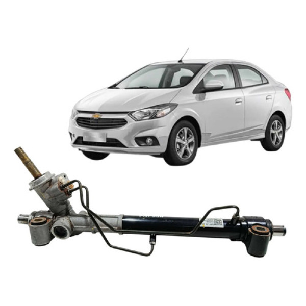 Extensão Volante Direção Chevrolet Prisma 1.0 2016 Prata Lisa