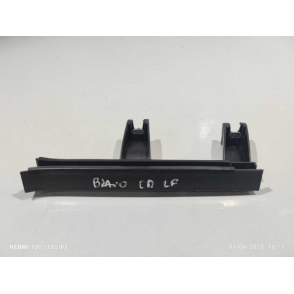 Guia Do Vidro Dianteiro Direito L. Fechadura Fiat Bravo 2013 Preto