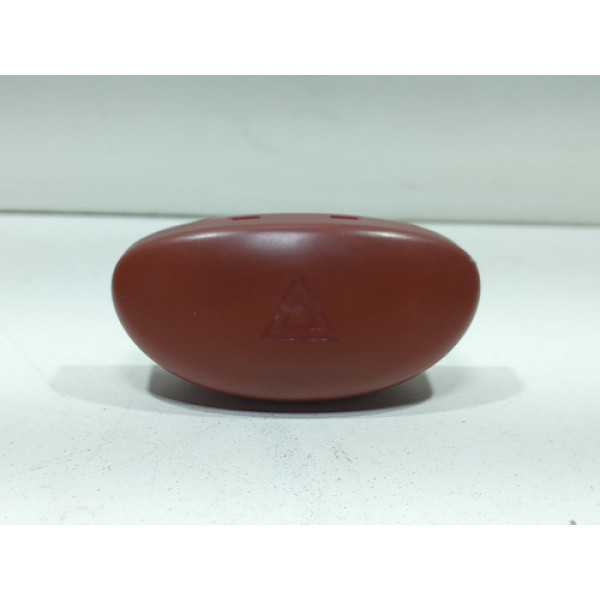 Botão Comando Pisca Alerta Peugeot 206 2001-2008 Vermelho