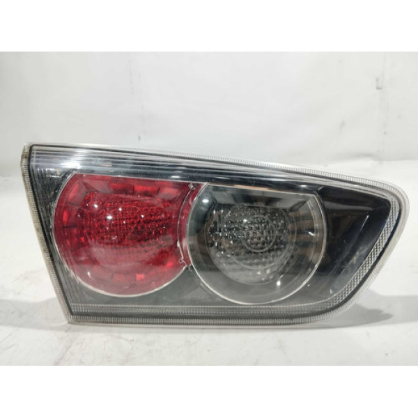 Lanterna Esquerda Tampa Mitsub Lancer 2.0 16v Mivec 2014 Esquerdo/motorista Transparente