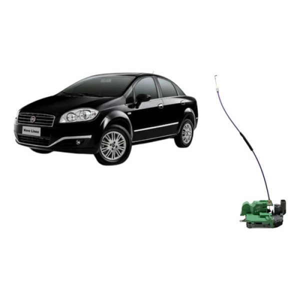 Fechadura De Porta Dianteira Direita Fiat Linea 2015