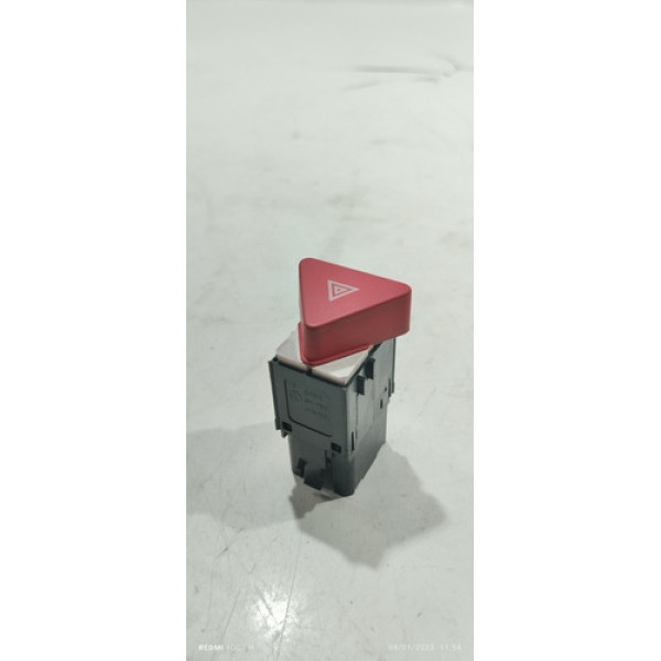 Botão Pisca Alerta Painel Volkswagen Tiguan 2010 Original  Vermelho