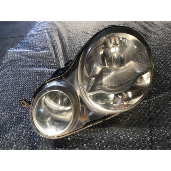 Farol Esquerdo Volkswagen Polo 2003 Com Pezinho Quebrado Esquerdo