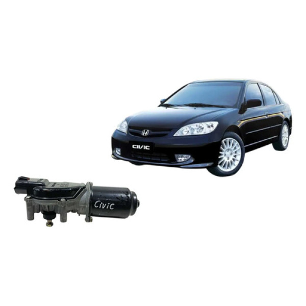 Motor Limpador De Parabrisa Honda Civic Lx 1.7 Manual 2004