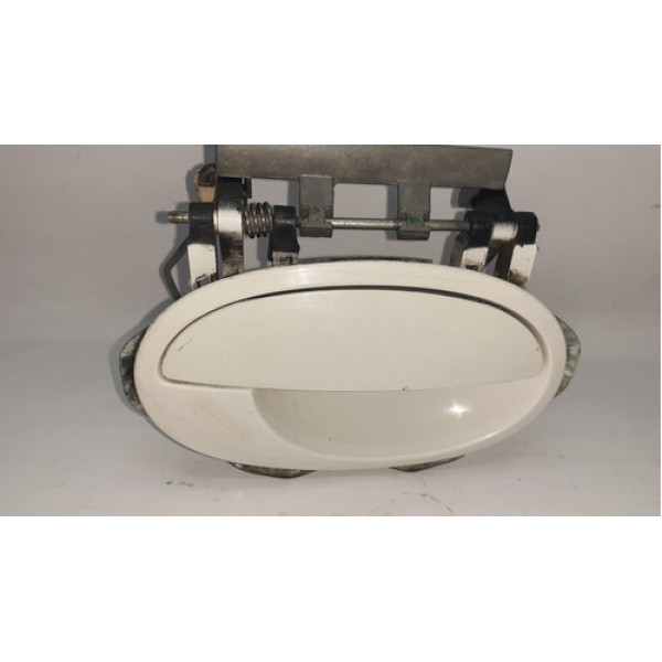 Maçaneta Externa Traseira Direita Meriva Corsa 2009 Ao 2012 Branco