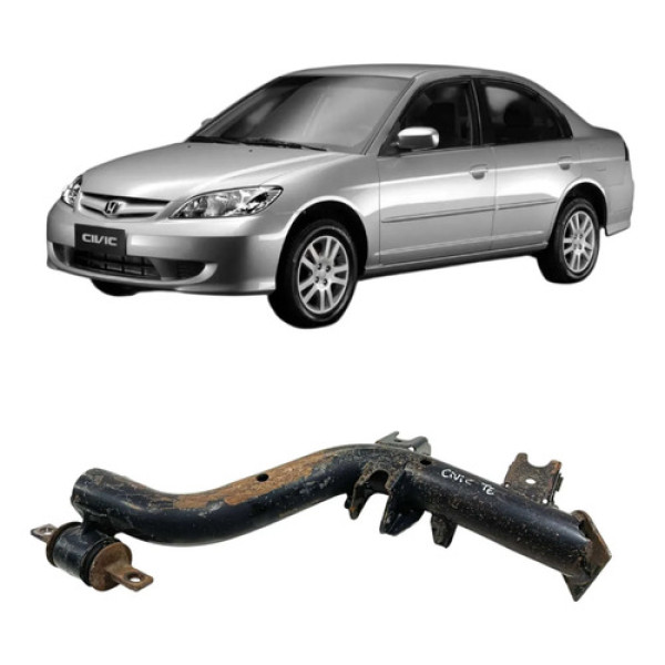 Braço Bucha Traseira Esquerda Honda Civic 1.7 Manual 2004 Preto