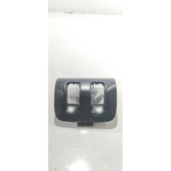 Moldura Do Botão Vidro Dianteiro Esquerdo Peugeot 207 2010 Preto