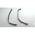 Par De Cinta Suporte Do Tanque De Combustivel Gm Onix 2016 Preto