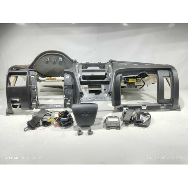 Painel Tabelier Ford Fusion Sel 2.5 2008/2011 Preto