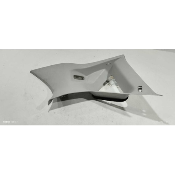 Acabamento Coluna Traseiro Direito Ford New Fiesta 2015 Branco