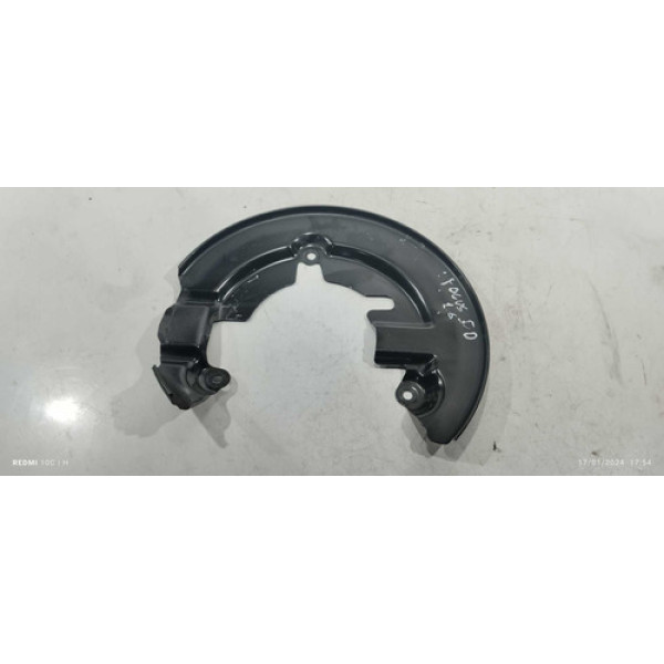 Chapa Espelho Montante Dianteiro Direito Ford Focus 2016 Preto