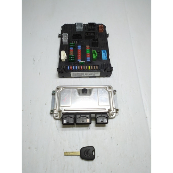 Kit Módulo Injeção Citroen C3 1.6 16v 2015 Manual