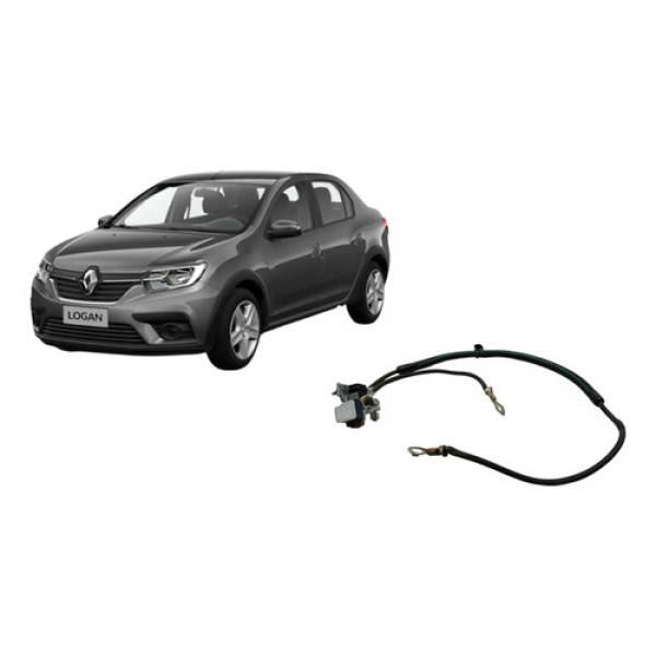 Polo Bateria Negativo Sensor Renault Logan Duster Oroch 2018 Preto