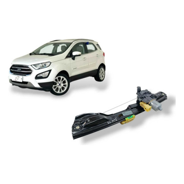 Máquina Vidro Traseira Esquerda Ford Ecosport Titanium 2018