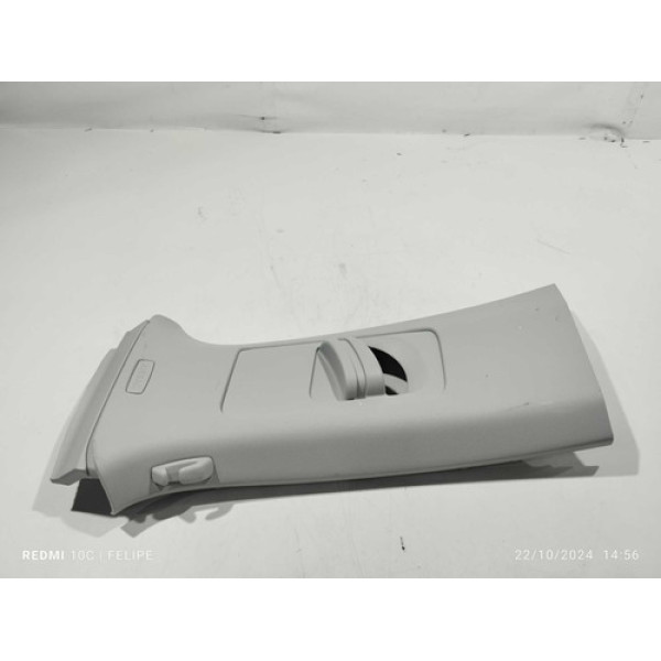 Acabamento Esquerdo Coluna Volkswagen Nivus Confortline 2022 Branco