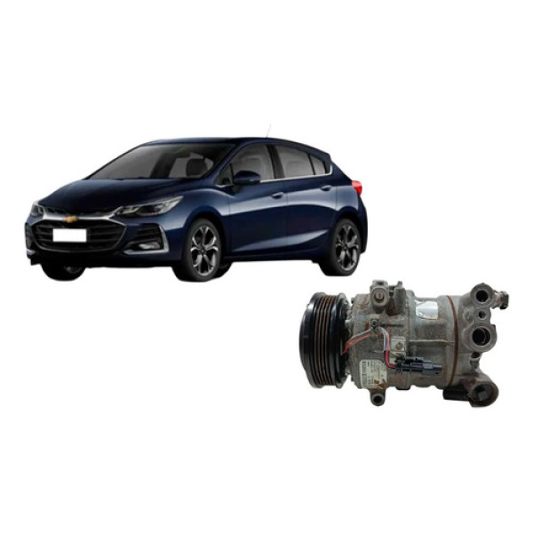Compressor Do Ar Condicionado Chevrolet Cruze 1.4 2017 2020